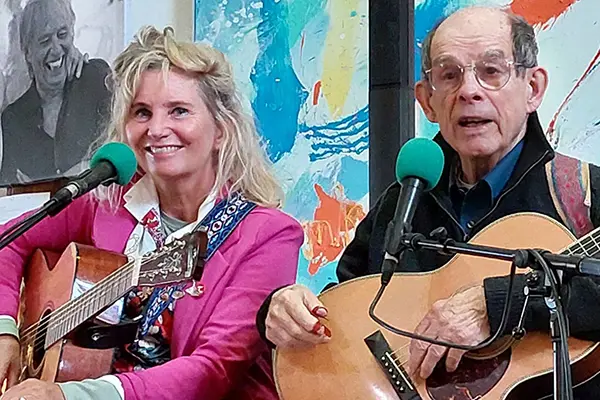 Joop Visser en Jessica van Noord